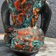Vase amphore Rocaille, Fat Lava