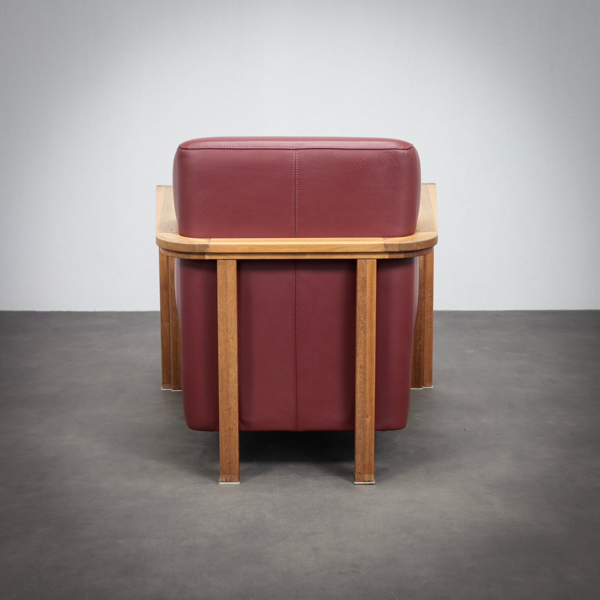 Pair of Hemingway lounge chairs by Hugo de Ruiter, Netherlands, 1990s