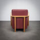 Pair of Hemingway lounge chairs by Hugo de Ruiter, Netherlands, 1990s