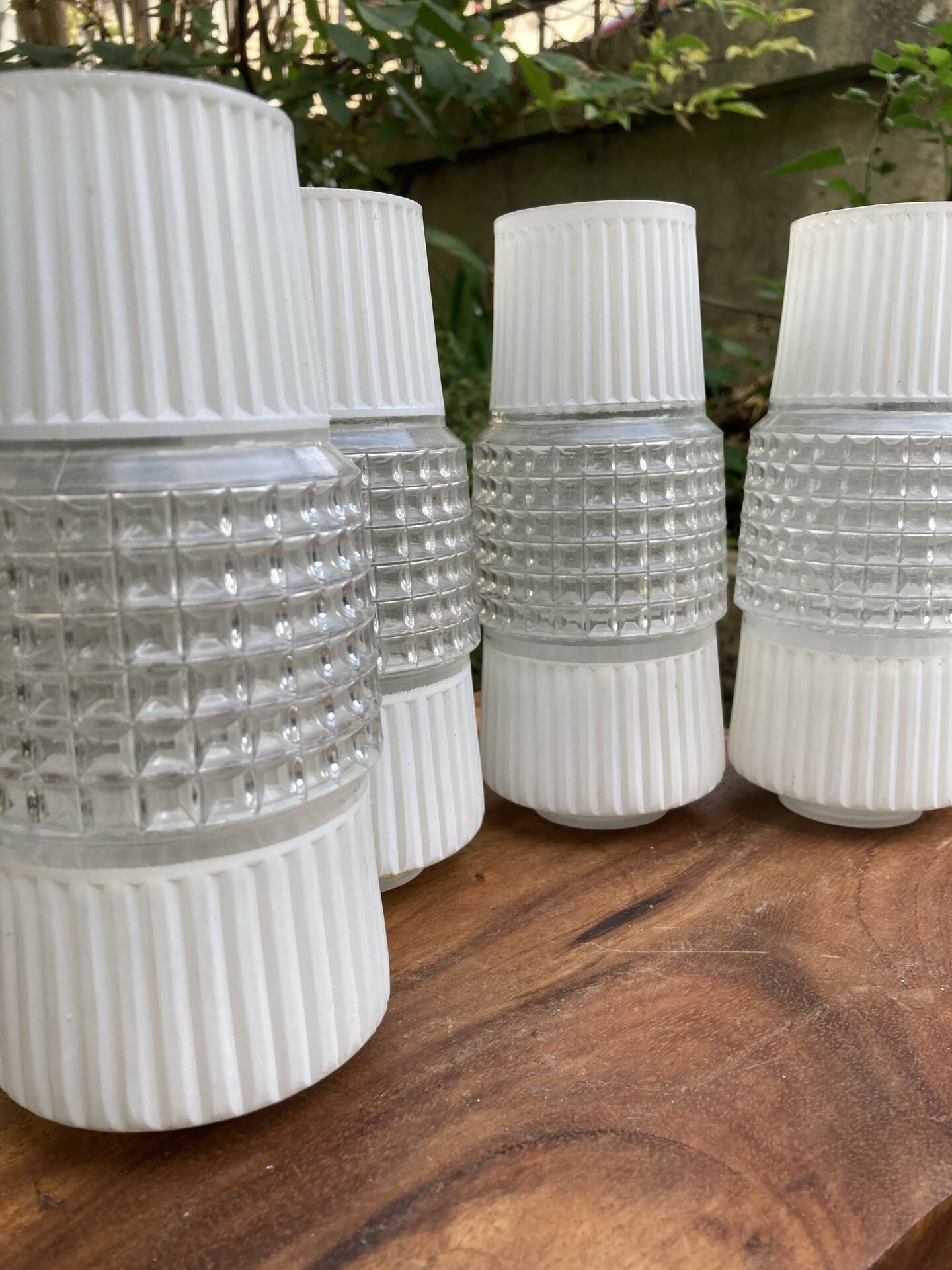 Luminaire tulipe mid century