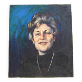 Oil portrait by robertine de vooght