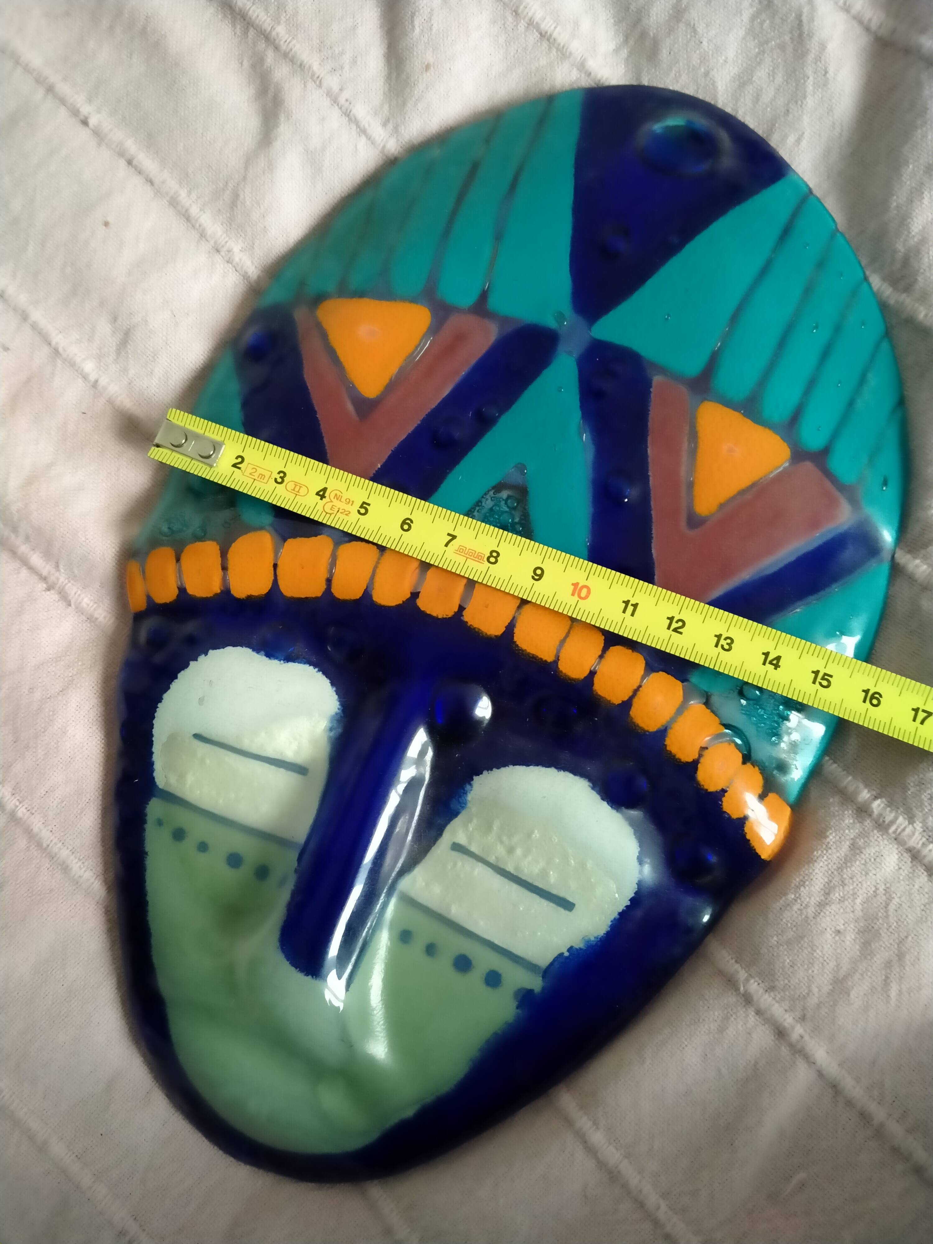 Ethnic mask with its display stand