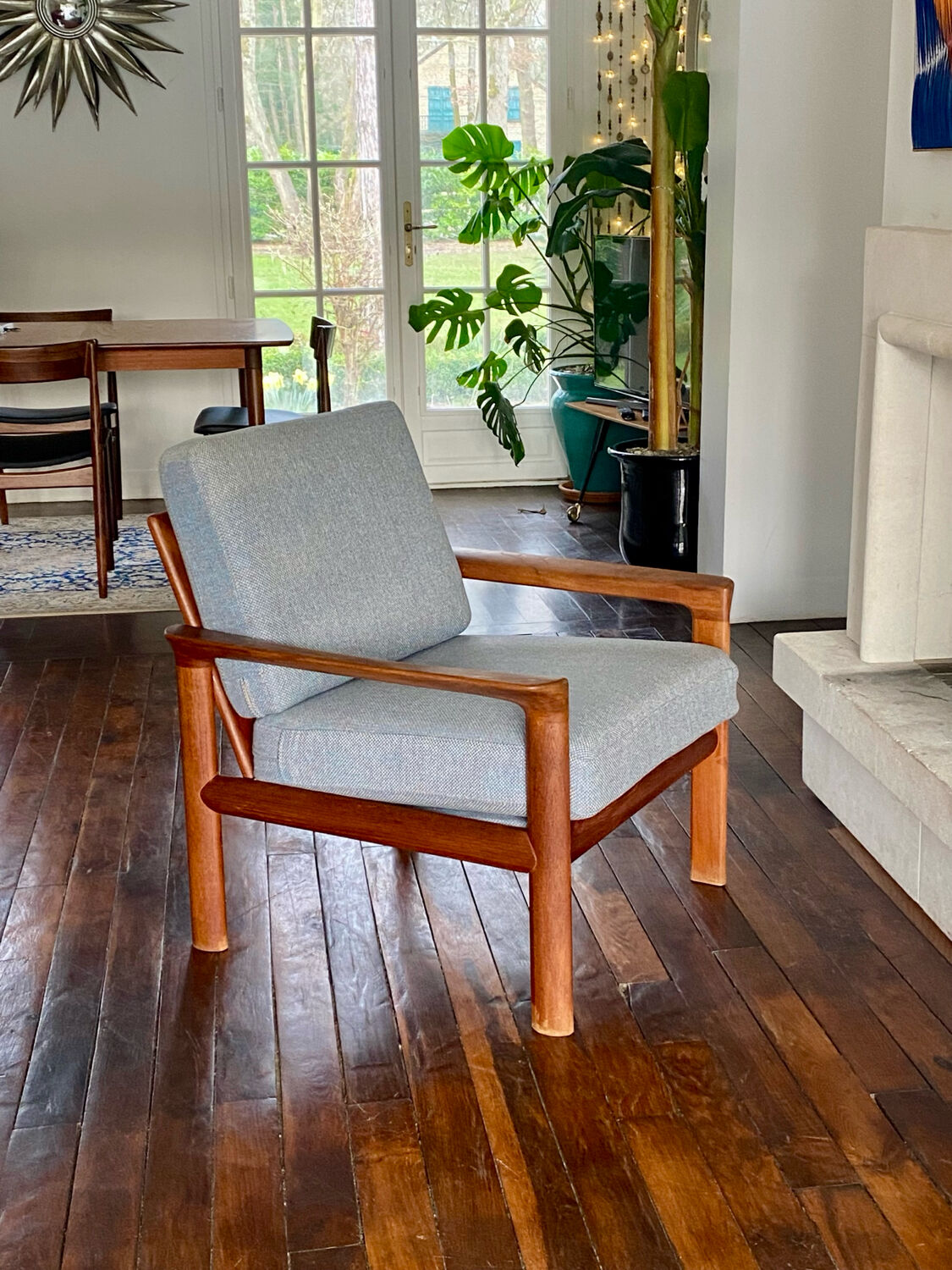 Danish teak armchair Komfort – 1960s