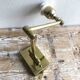 Deschuytener brass articulated wall lamp