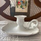 Old porcelain candle holder