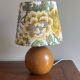 Wooden ball lamp