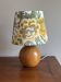 Wooden ball lamp
