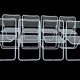 Ted Net Folding Chairs by Niels Gammelgaard for IKEA, 1970s, Set of
