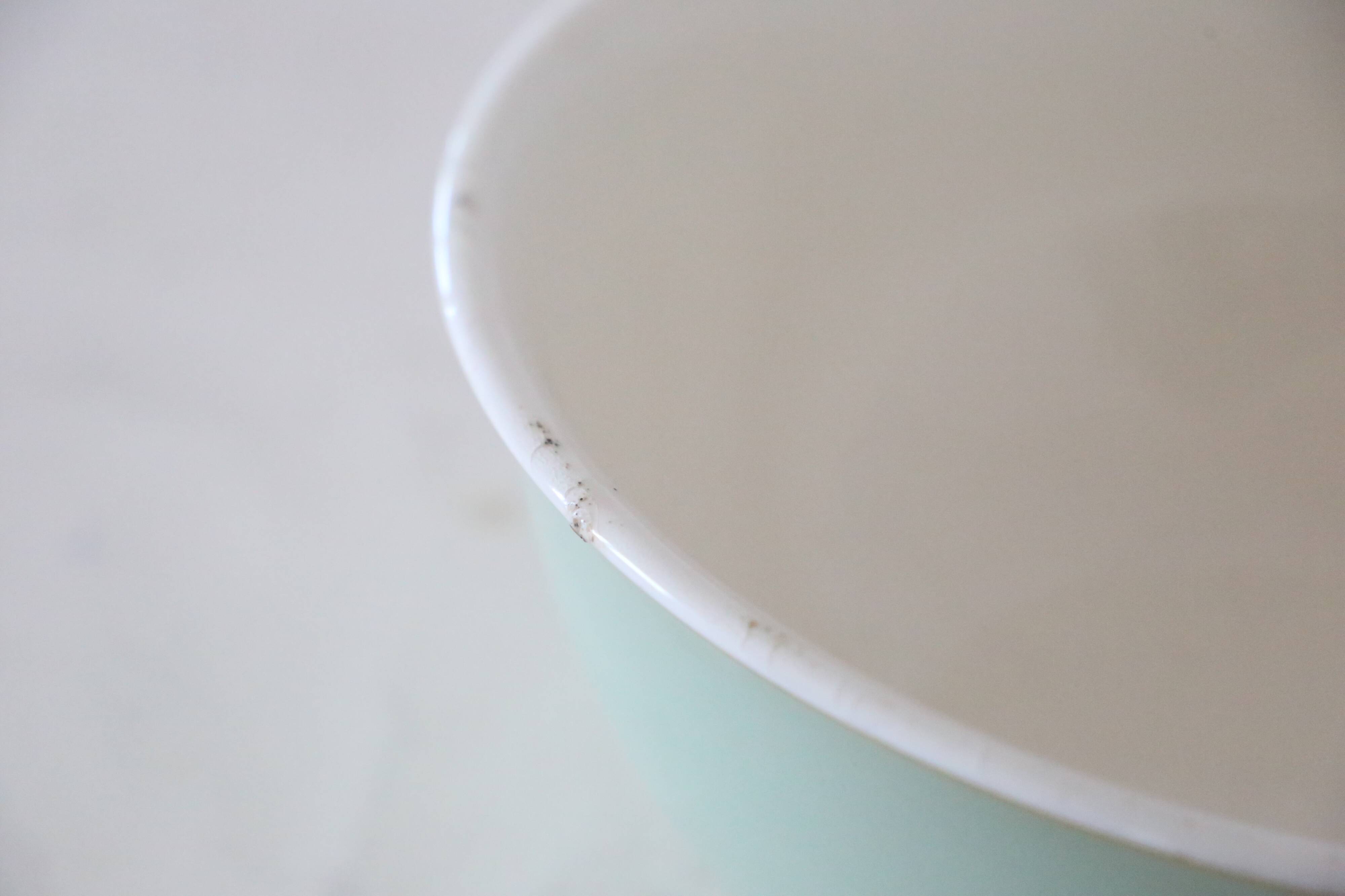 Green mint salad bowl, Villeroy and Boch, vintage