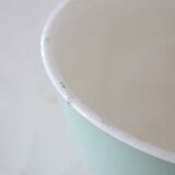 Green mint salad bowl, Villeroy and Boch, vintage