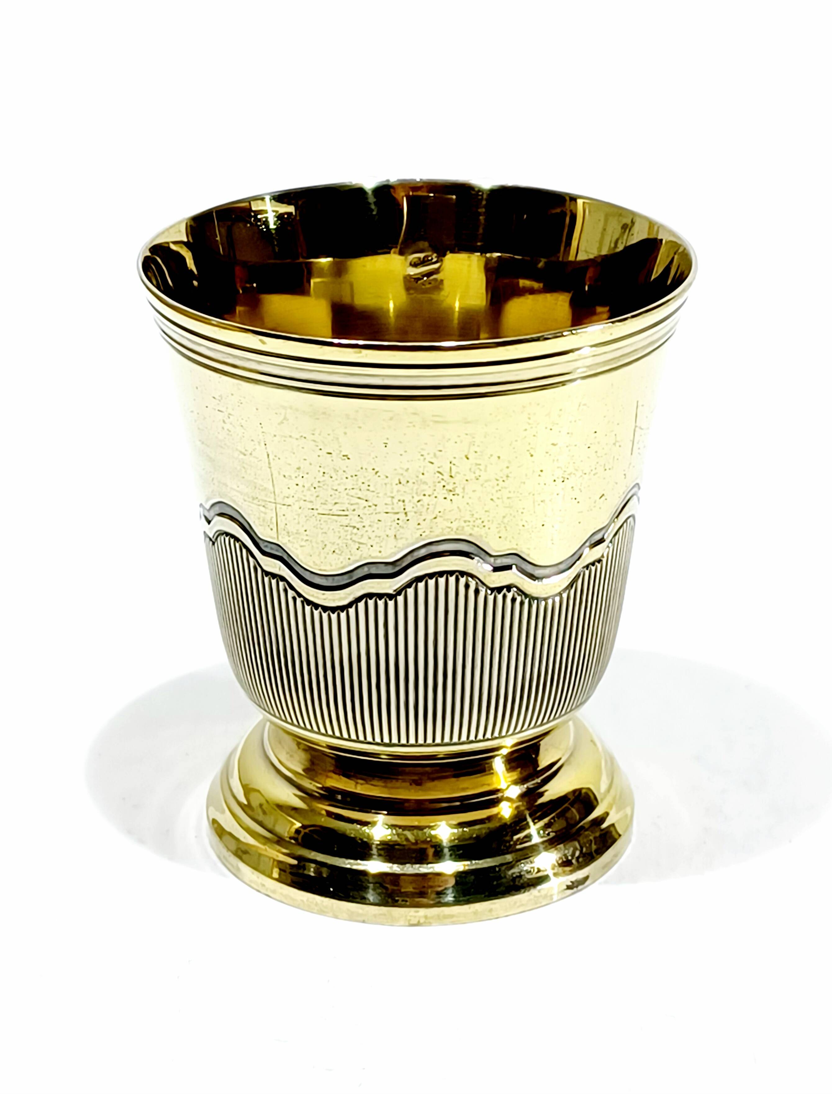 Christofle - Vermeil Egg Cup