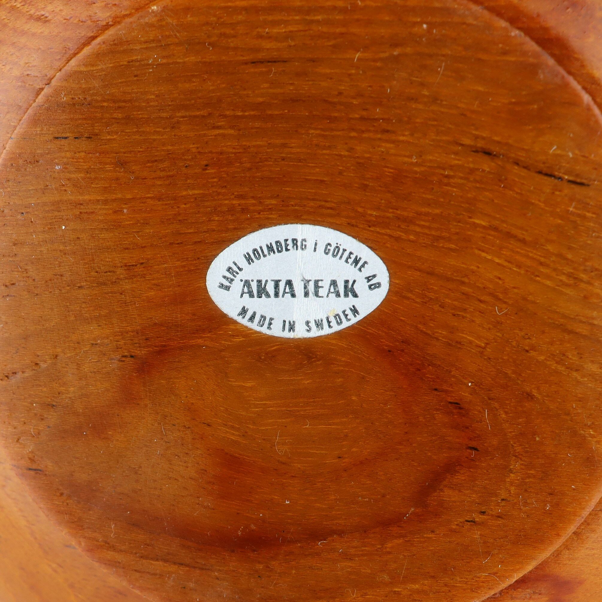 Scandinavian teak bowl
