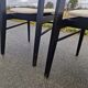 Lot de 4 chaises vintage design scandinave
