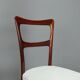 Chaises en bois d’acajou années 1950