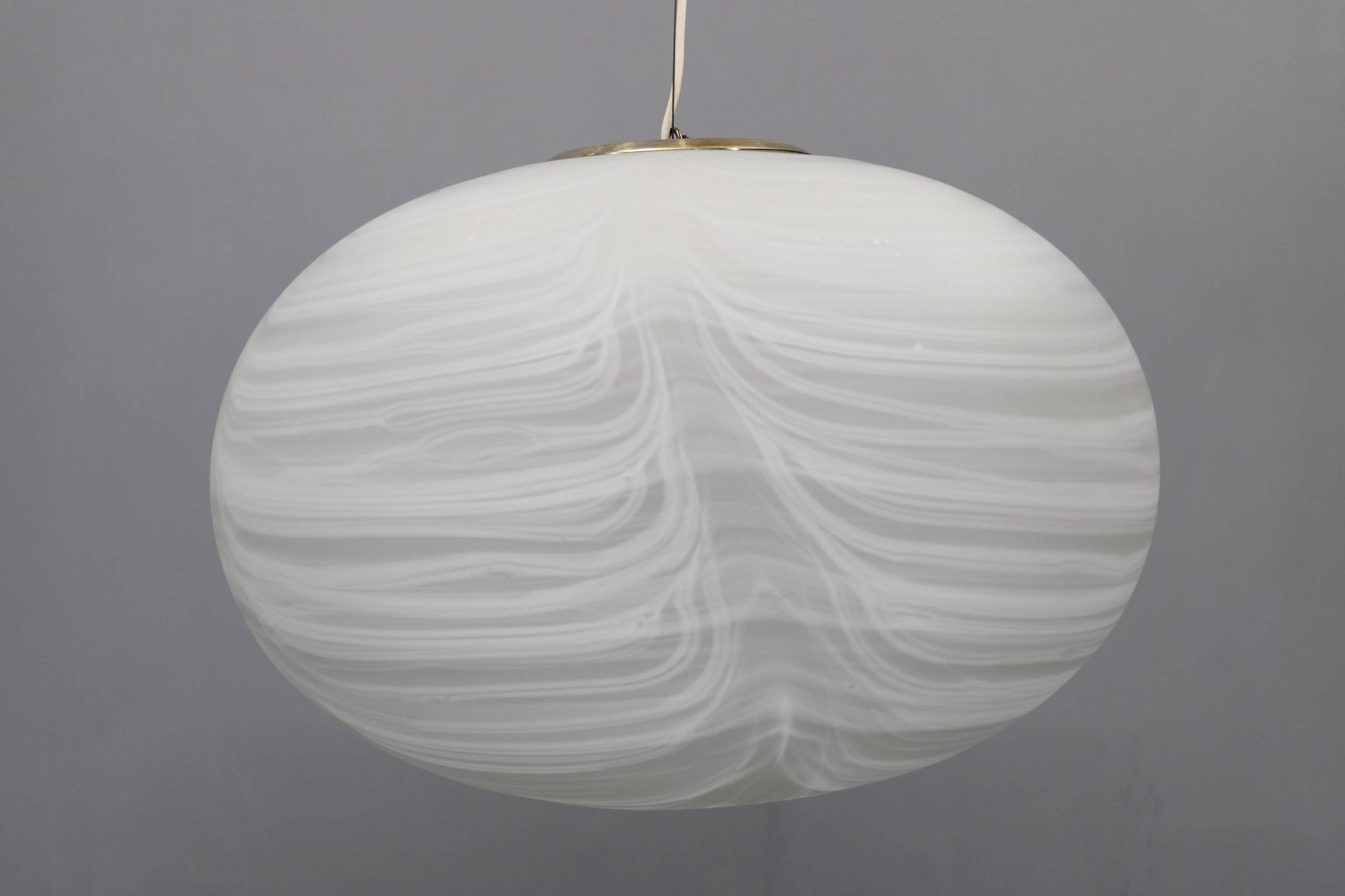 Suspension en verre des années 1970, Italie
