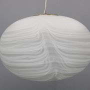 Suspension en verre des années 1970, Italie
