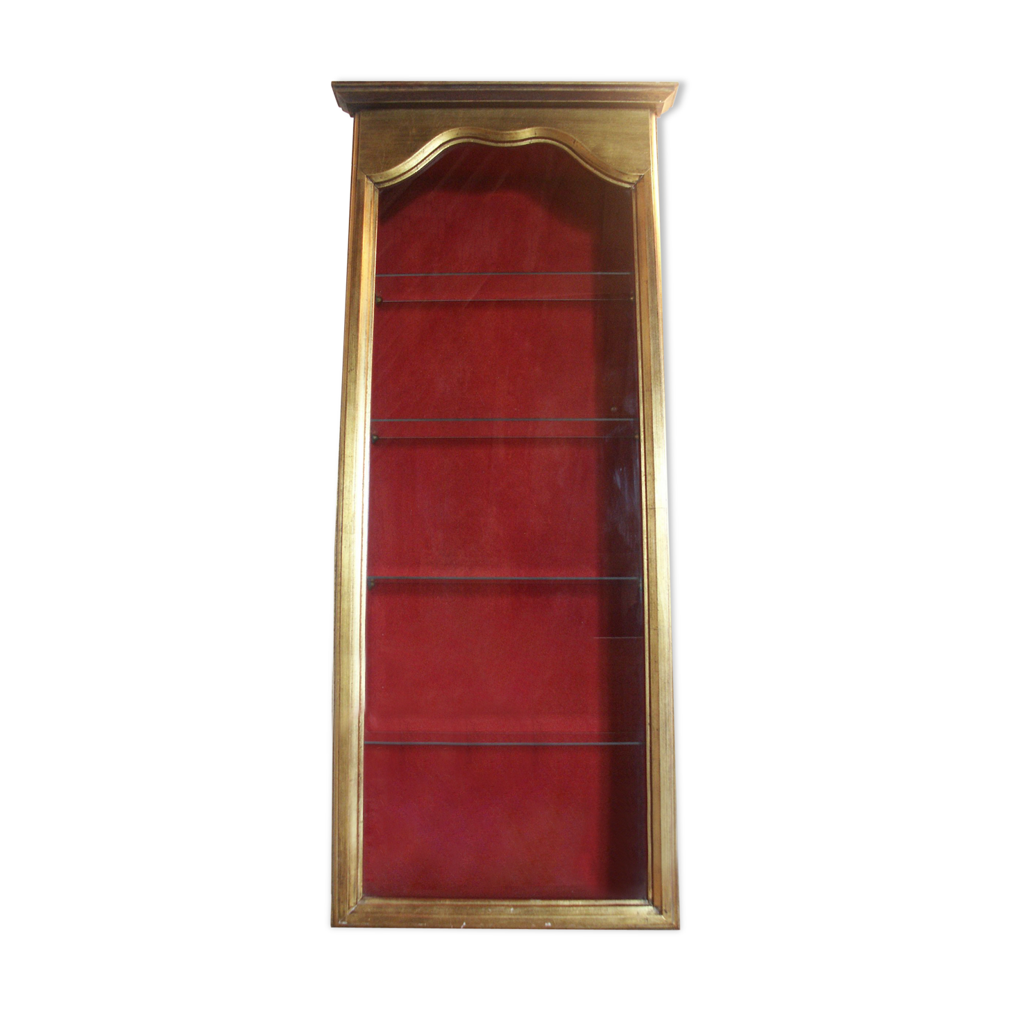 Wall showcase for collections