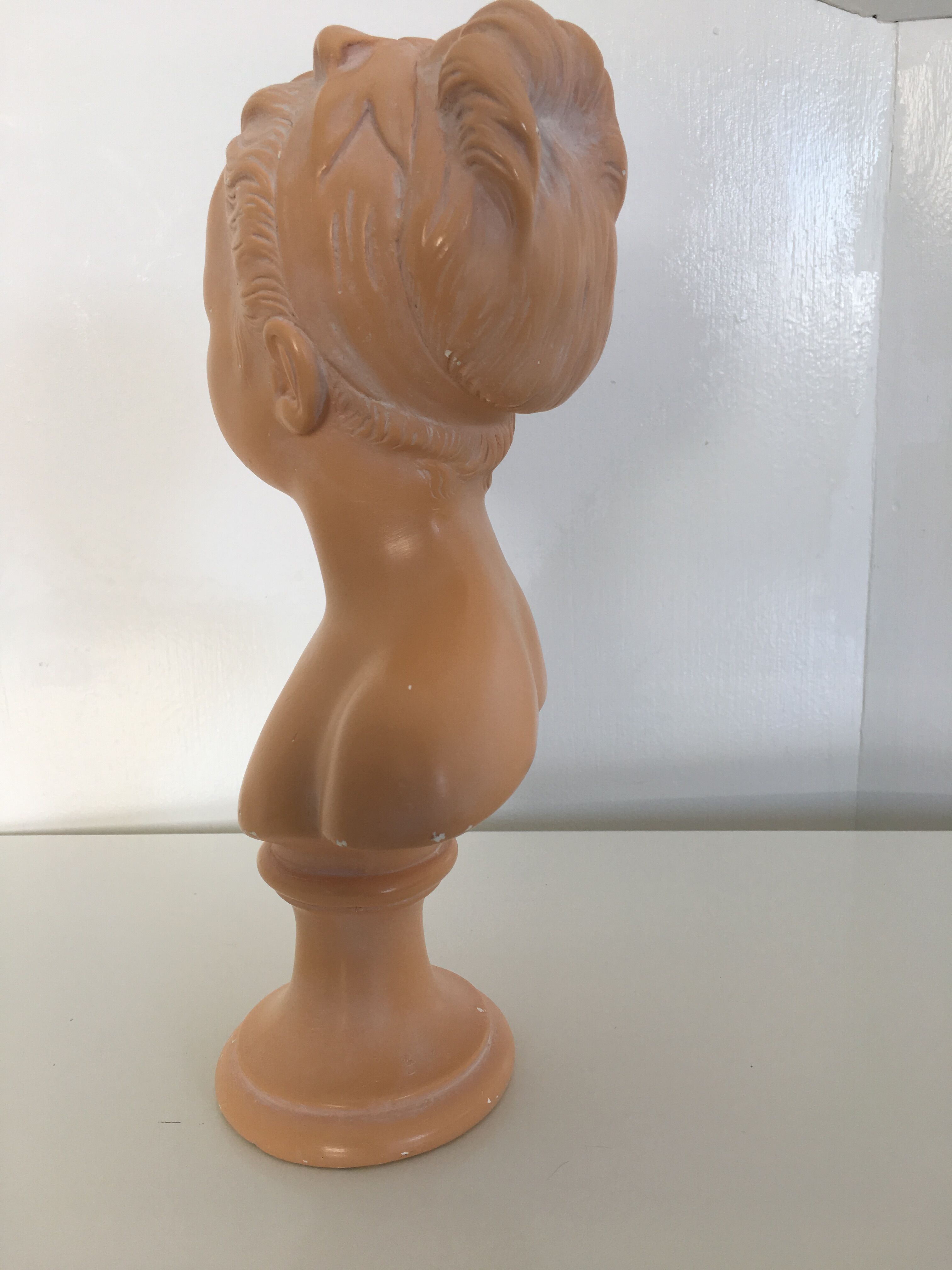 Bust plaster Louise Brongniart after Houdon