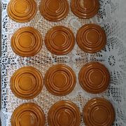 12 antique coffee cups with saucers