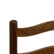 Vintage Teak Chair with Webbing - 1970s Design