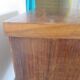 Antique oak burr chest of drawers - 4 drawers - marquetry inlay from the early 21st century