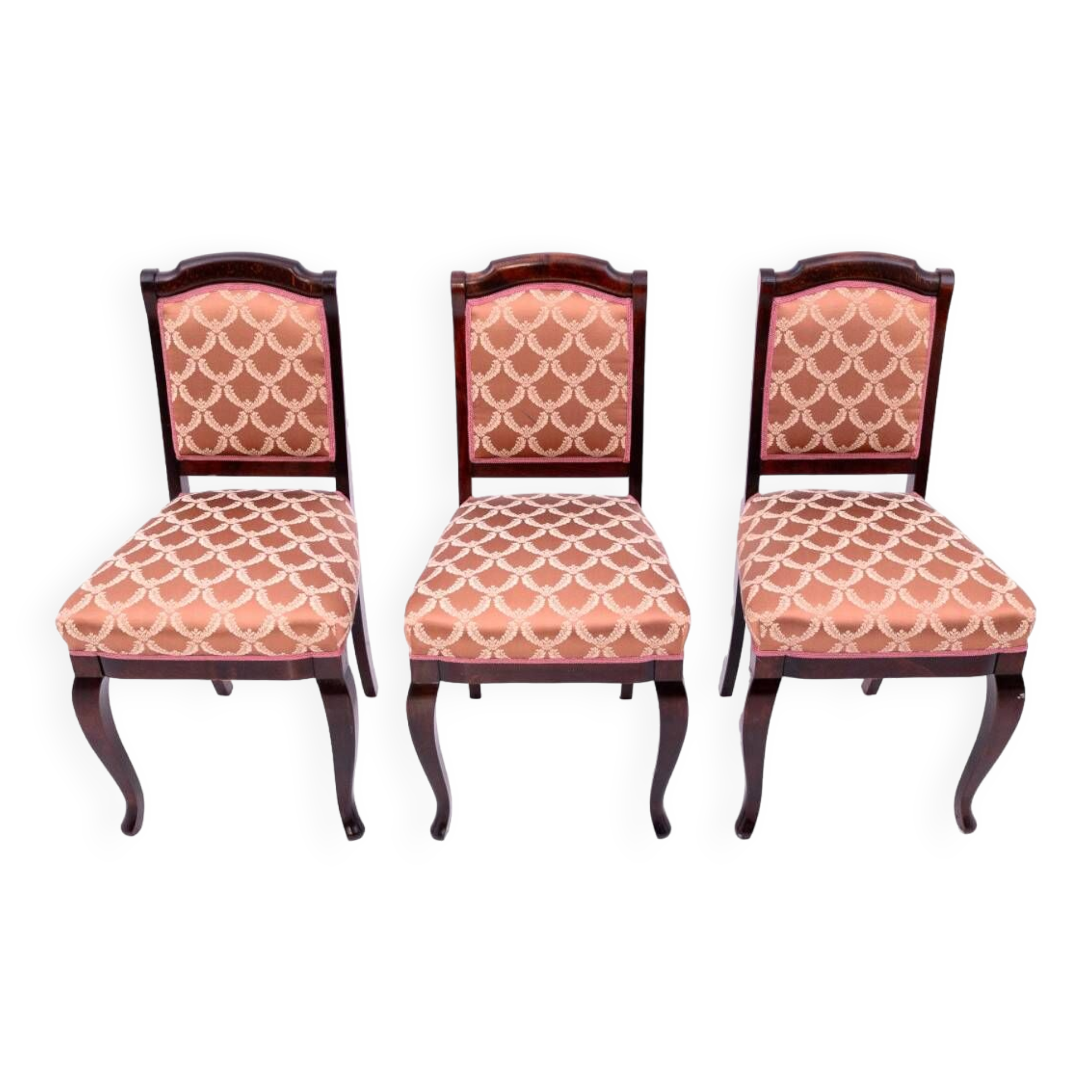 Chairs, Northern Europe, circa 1900.