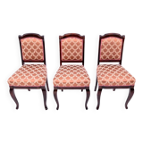Chairs, Northern Europe, circa 1900.