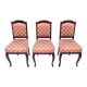 Chairs, Northern Europe, circa 1900.