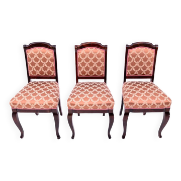 Chairs, Northern Europe, circa 1900.