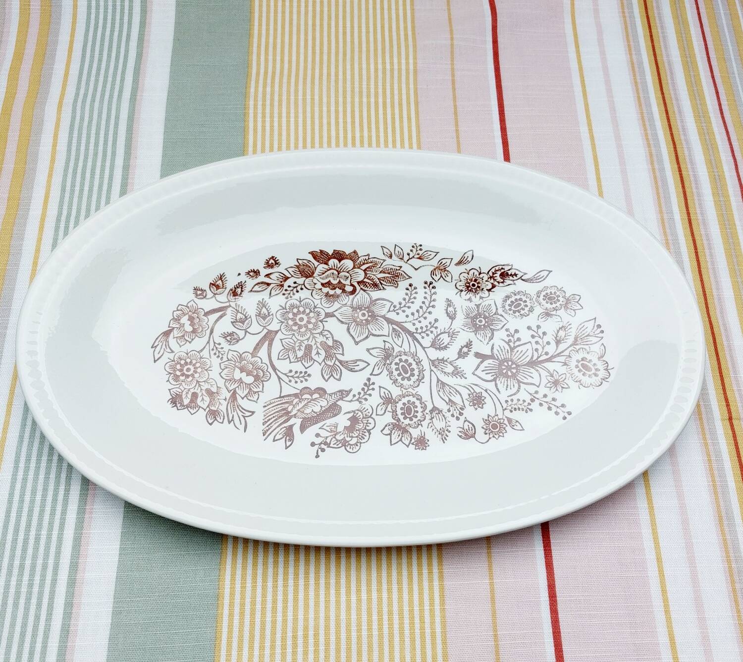 Boch La Louviere oval serving dish