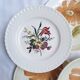 Dessert plates with St Amand and Galluis flowers