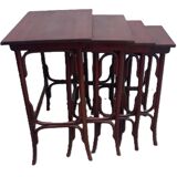 Four Thonet nesting tables.