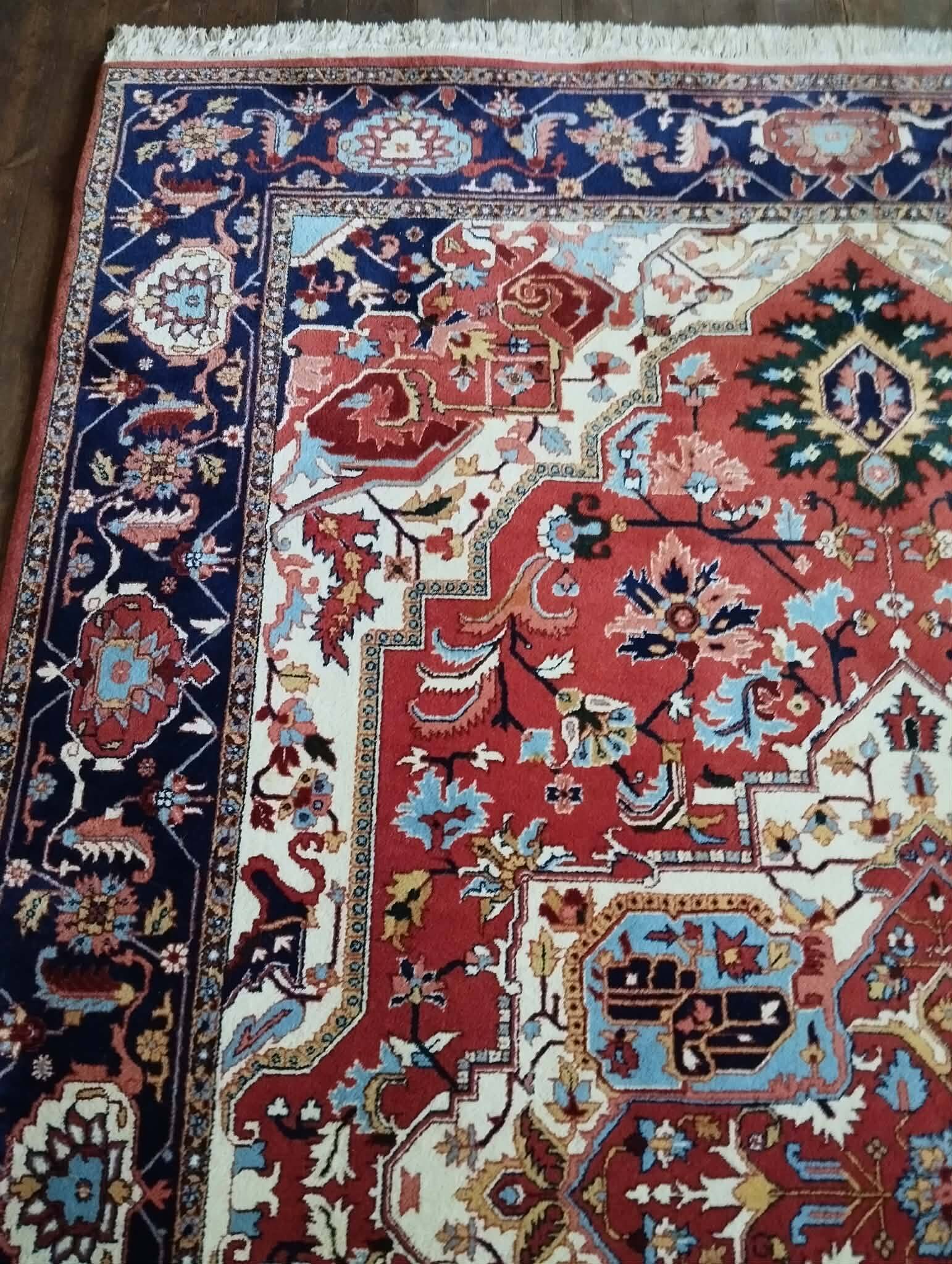 Tapis Indo Heriz fait main 318x223cm