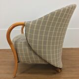 Pair of 80's Cinna design armchairs