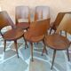 Suite of 6 chairs by Bistrot Baumann model Mondor 1960s