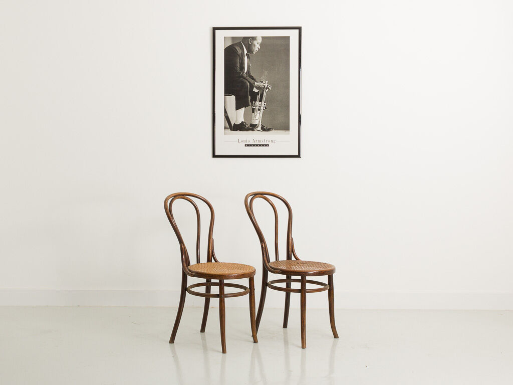 Pair of bentwood chairs