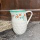 Large earthenware pitcher jug