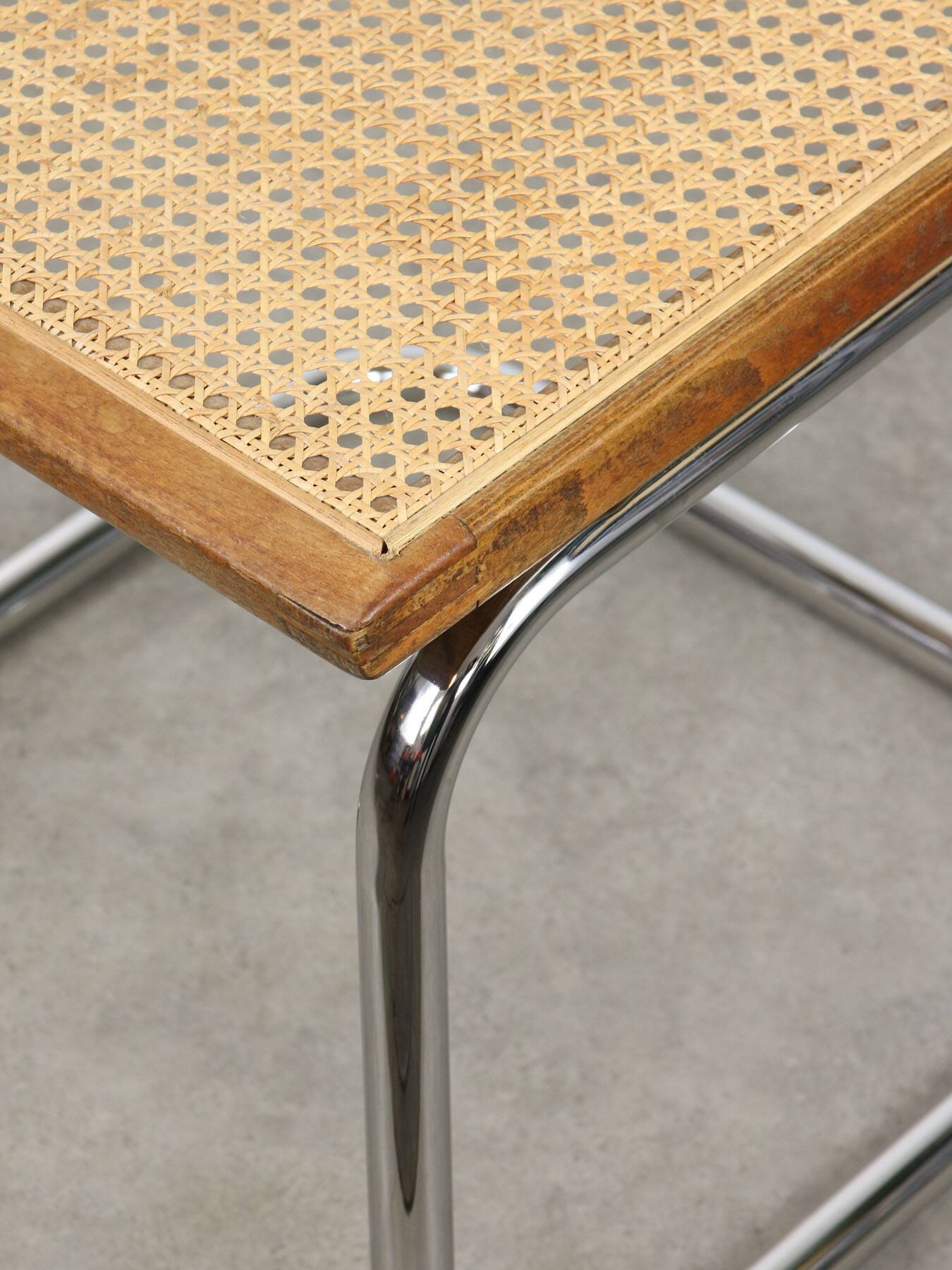 Vintage Cesca B32 chair by Marcel Breuer