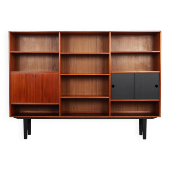 Teak bookcase, Danish design, 1970s, production: Denmark