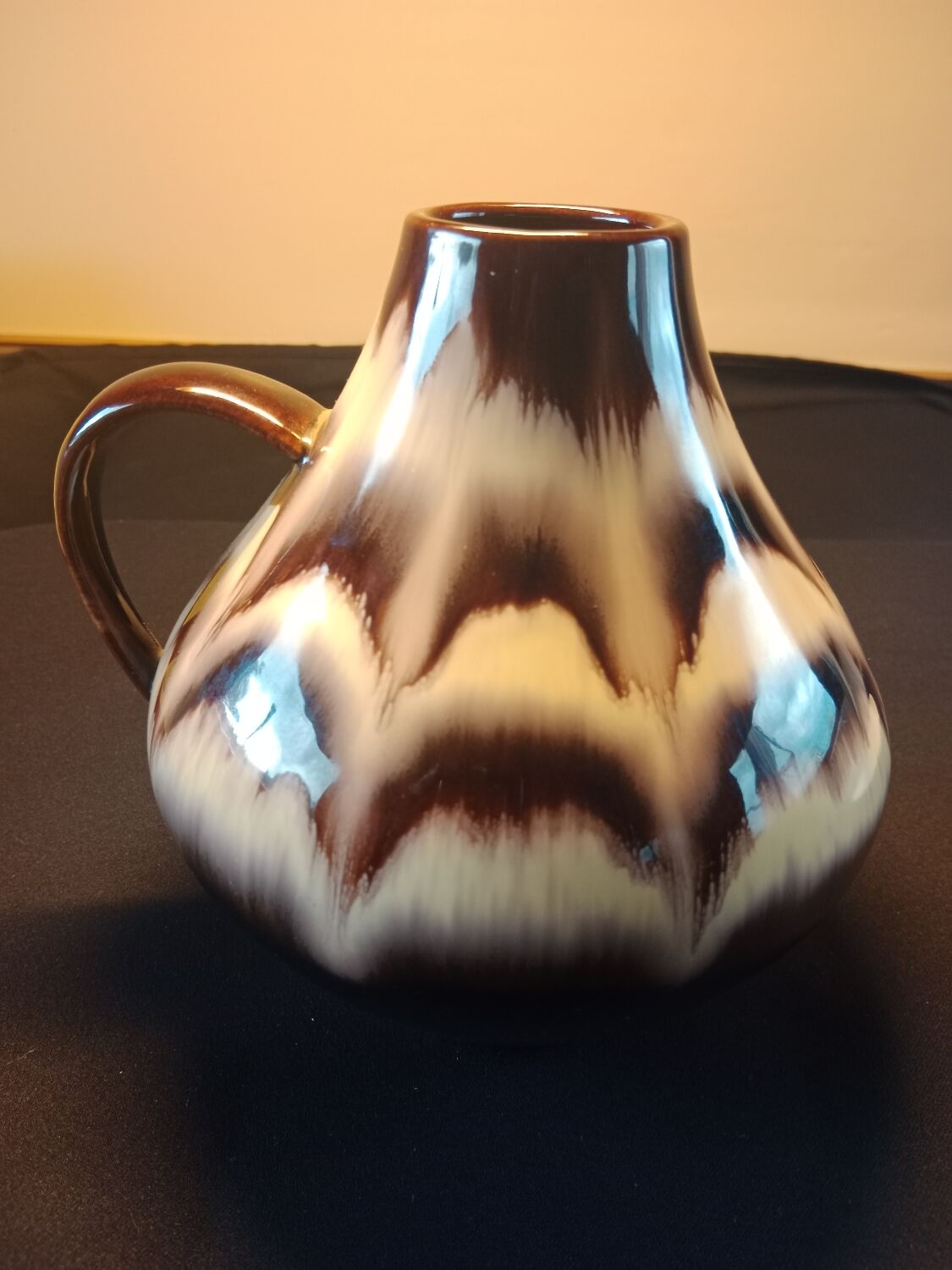 Vase vernissé 70'