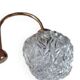 Lustre vibtage en cristal et bronze