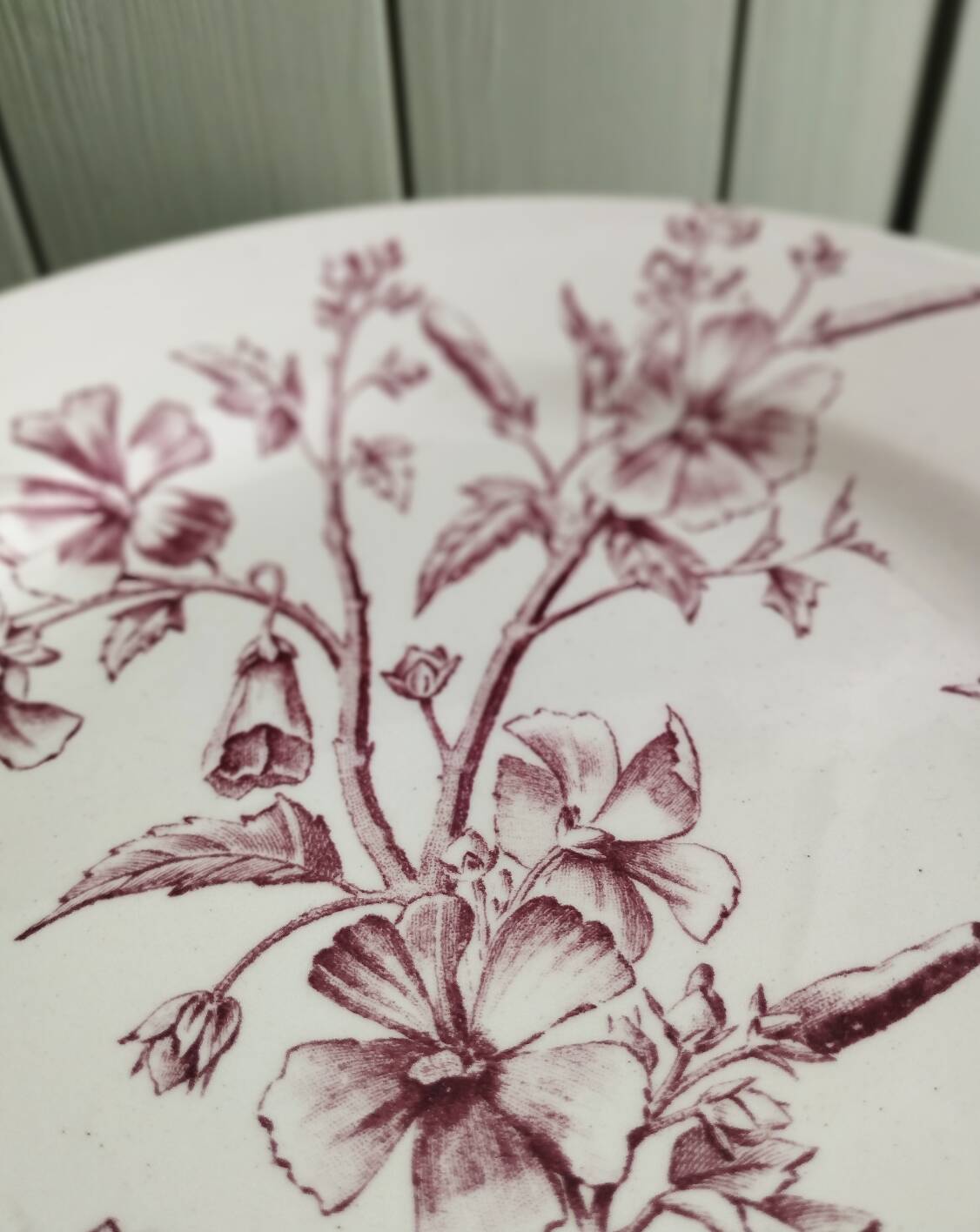 Iron earth plate Longchamp "Small Bird"