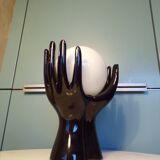 Ceramic hand lamp