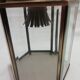 Gold metal ceiling light 1950/60