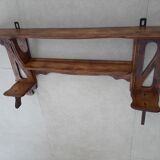 Art Nouveau-style wall shelf