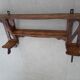 Art Nouveau-style wall shelf