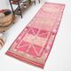 Pink Red Turkish Runner Rug 92x291Cm SKU 18199