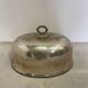 Large 19th century silver metal service bell