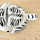 Striped elephant teapot