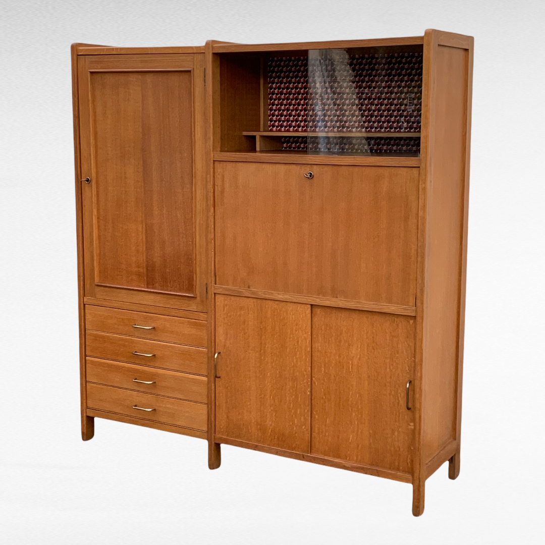 Armoire secrétaire vintage 1950